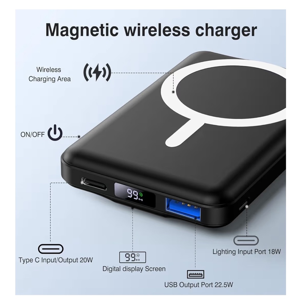 Mag-safe Portable charger - Picture 2 of 8